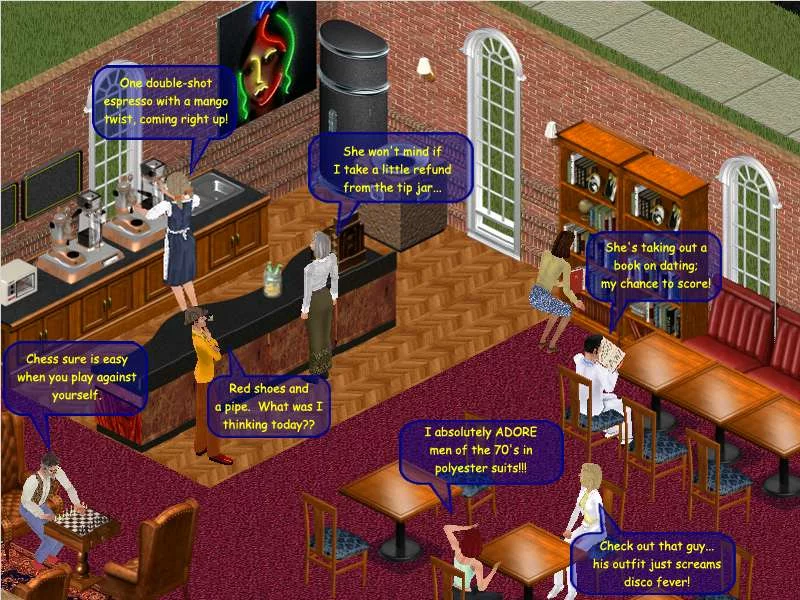 Изображение игры: The Sims Online