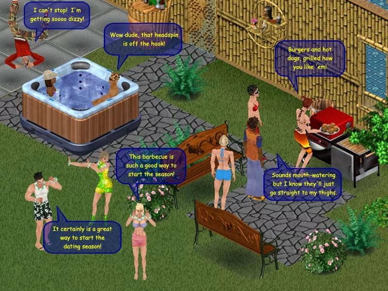 Изображение игры: The Sims Online