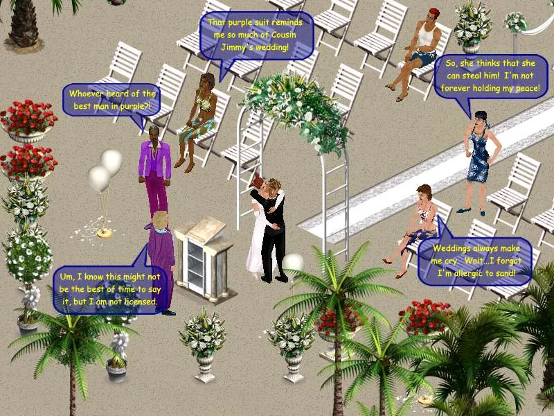 Изображение игры: The Sims Online