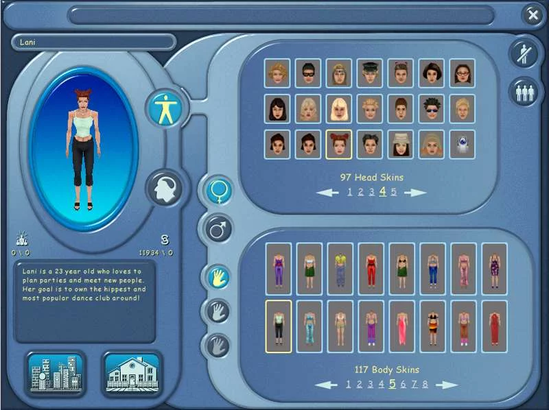 Изображение игры: The Sims Online