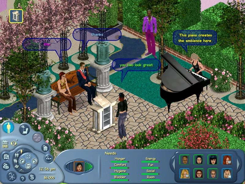 Изображение игры: The Sims Online