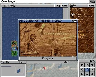 Изображение игры: Sid Meier's Colonization