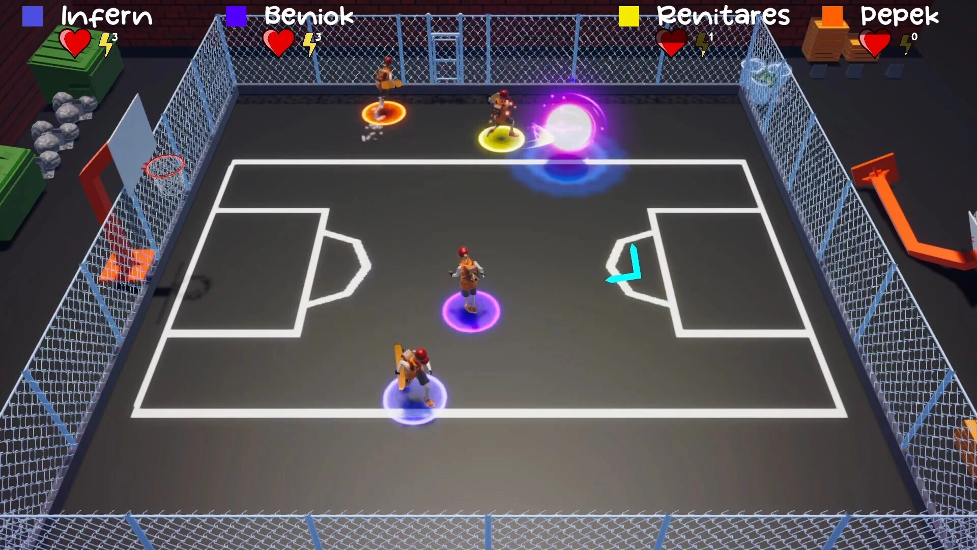 Изображение игры: Super Ball Arena