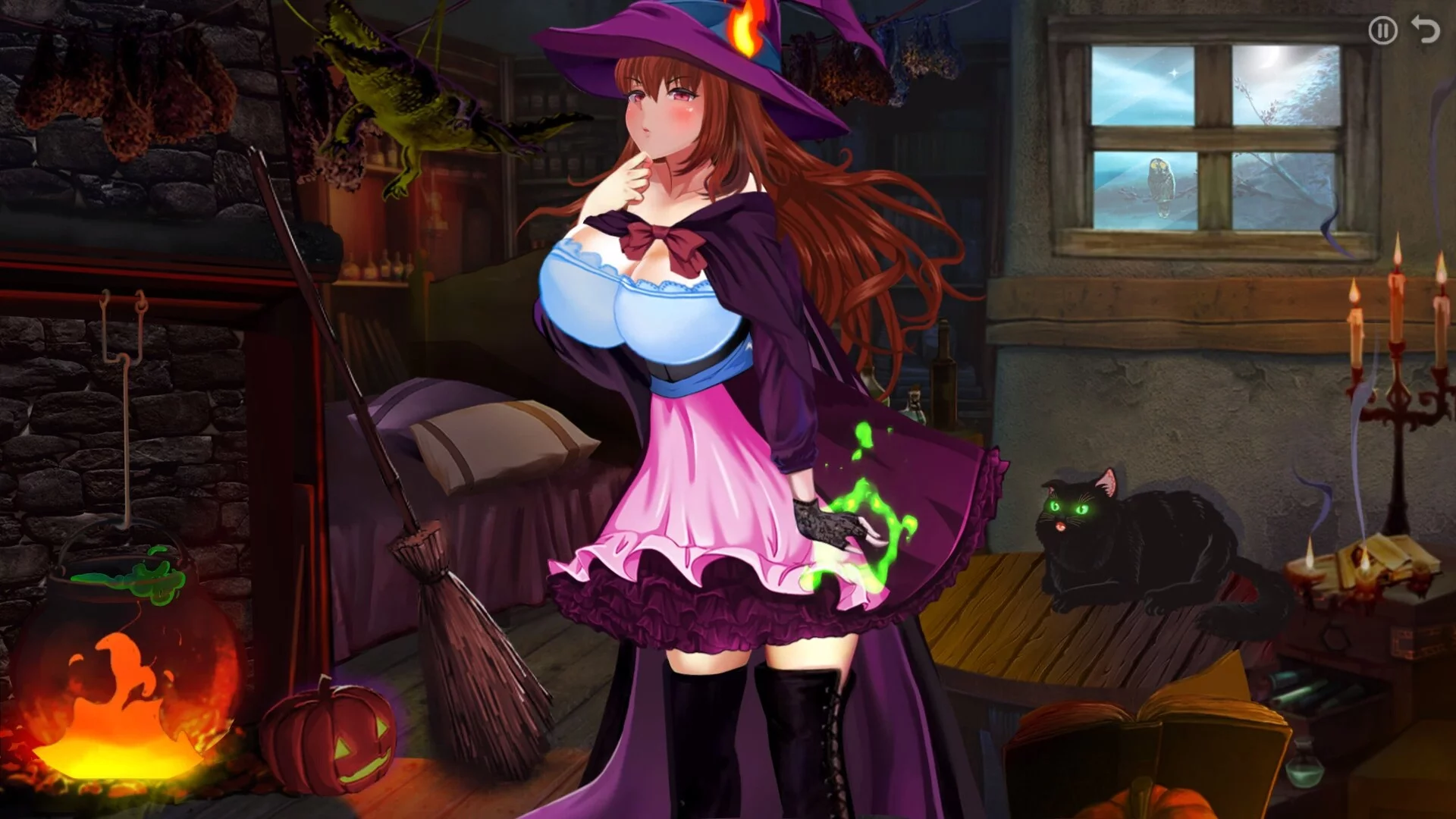 Изображение игры: Witch Story