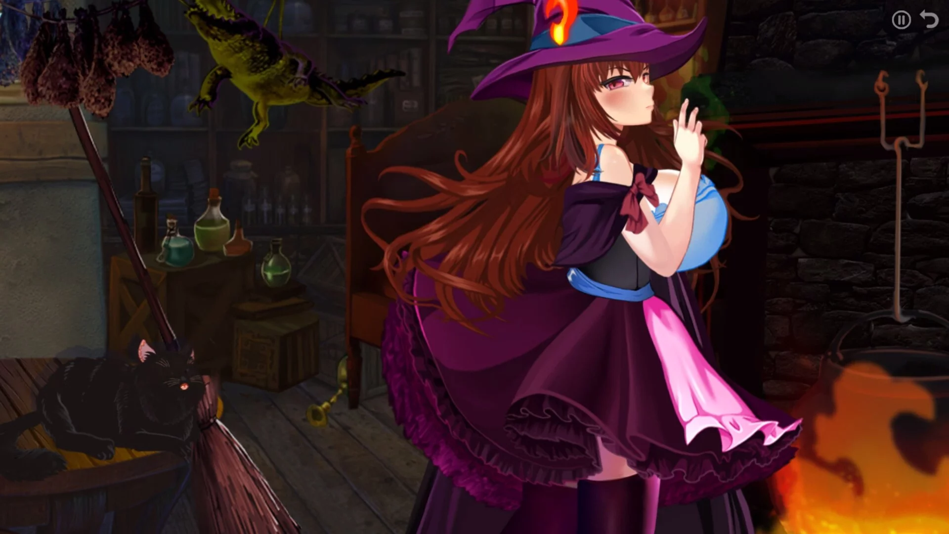 Изображение игры: Witch Story
