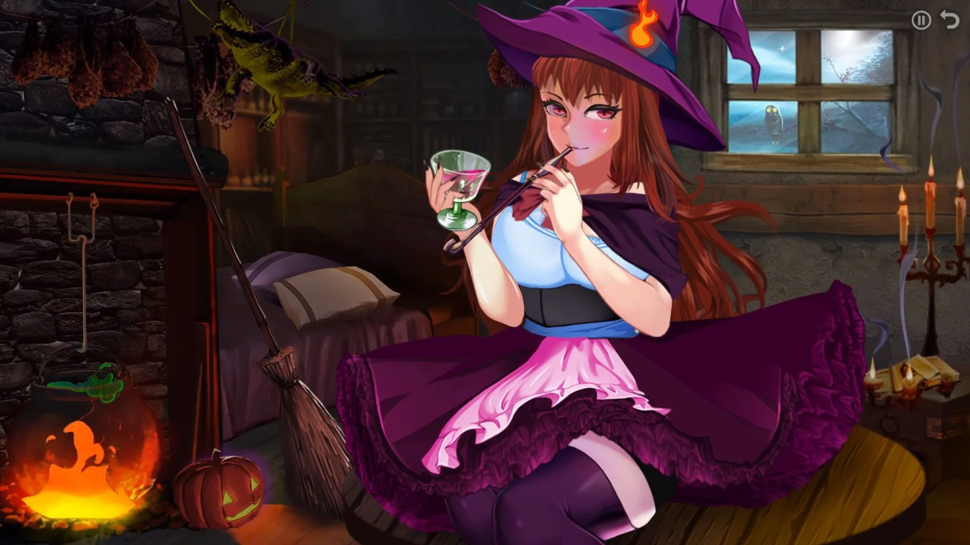 Изображение игры: Witch Story