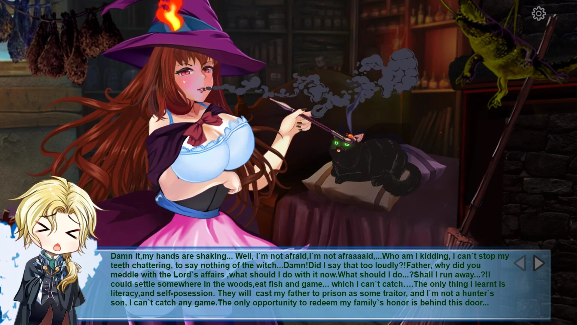 Изображение игры: Witch Story
