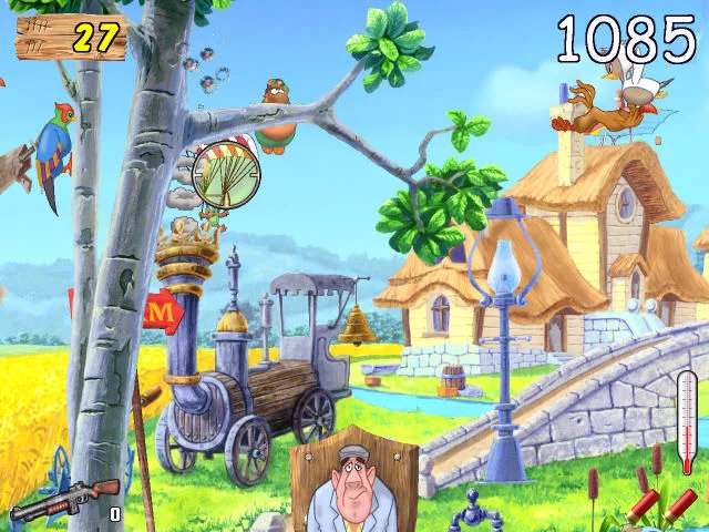 Изображение игры: Chicken Shoot (2007)