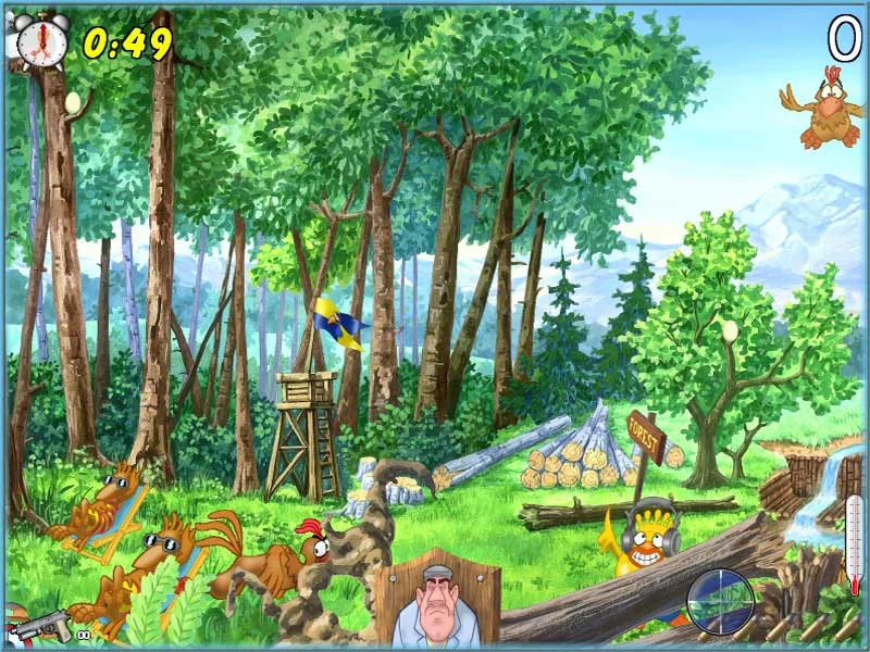 Изображение игры: Chicken Shoot 2.5