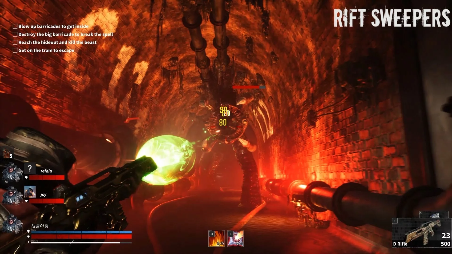 Изображение игры: Rift Sweepers