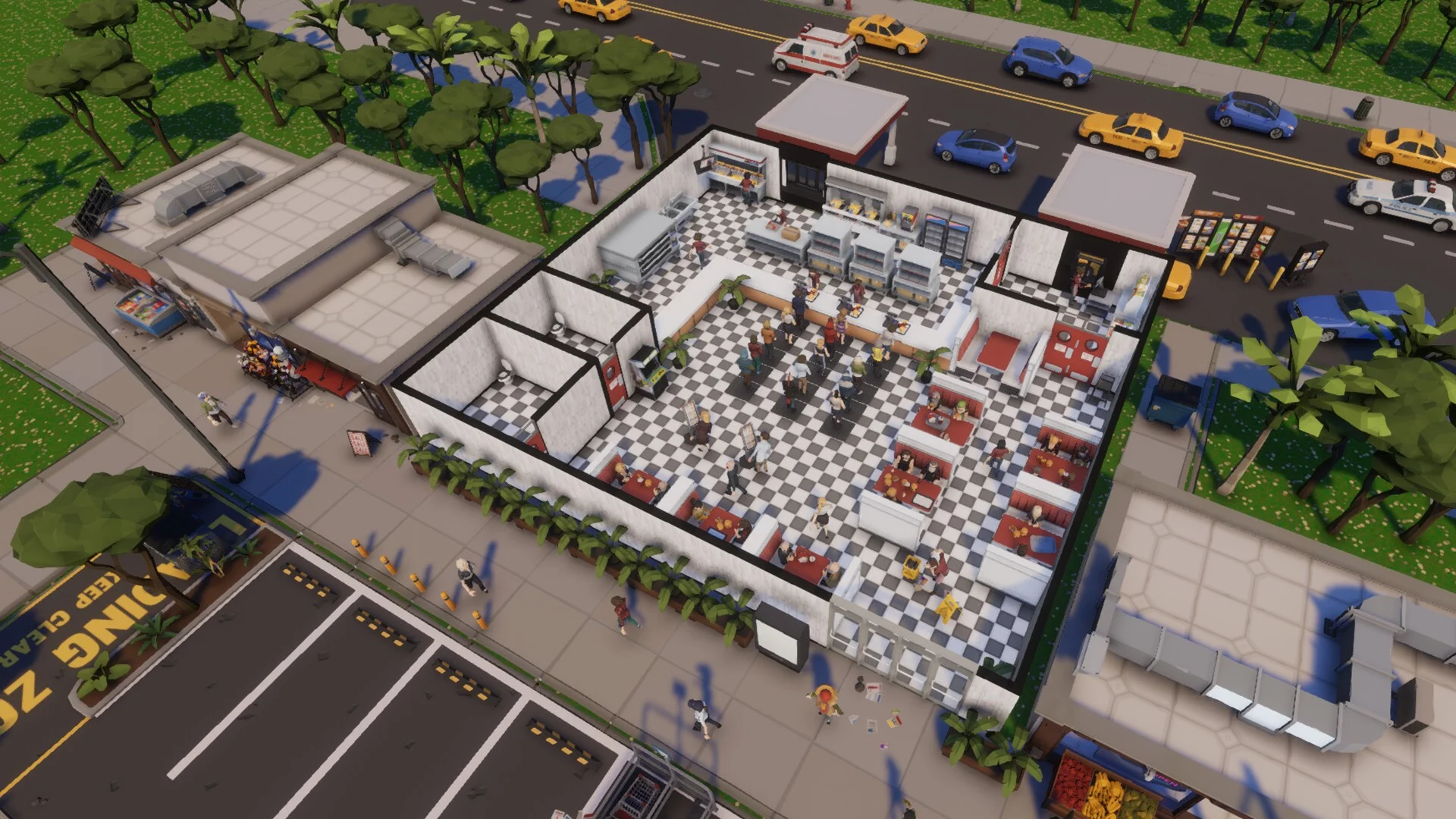 Изображение игры: Mega Fast Food: A Fast Food Simulator Game