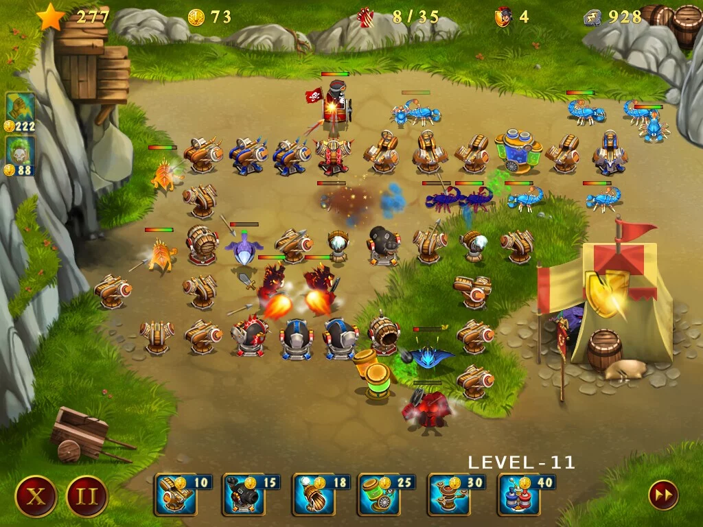 Изображение игры: Rome Defenders - The First Wave