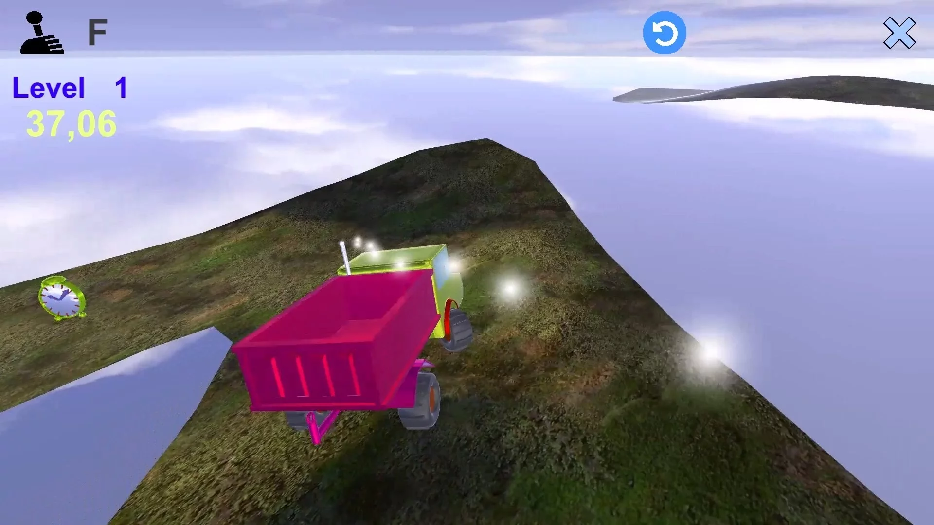 Изображение игры: Truck Rally Hyper Hardcore