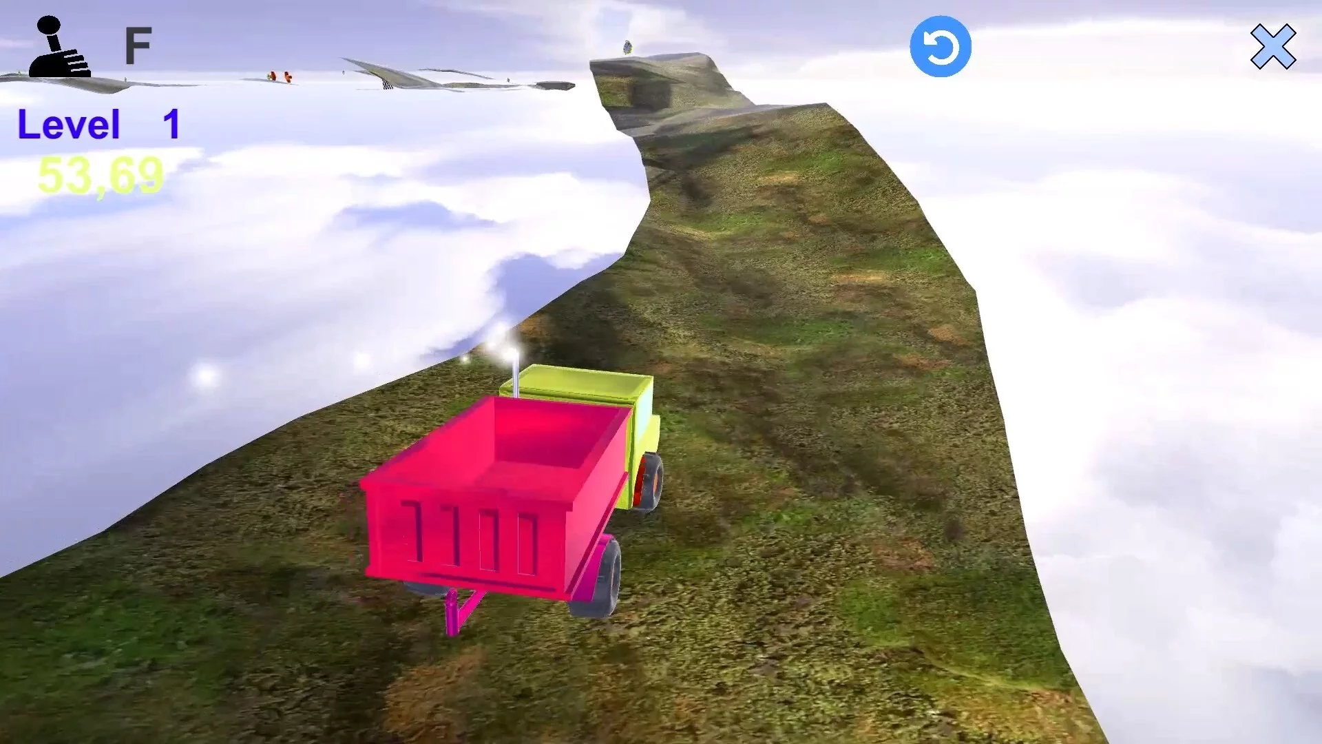 Изображение игры: Truck Rally Hyper Hardcore