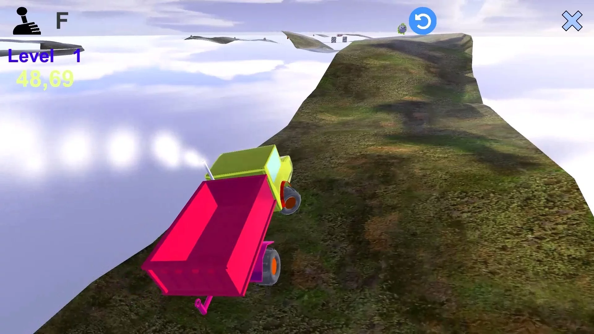 Изображение игры: Truck Rally Hyper Hardcore