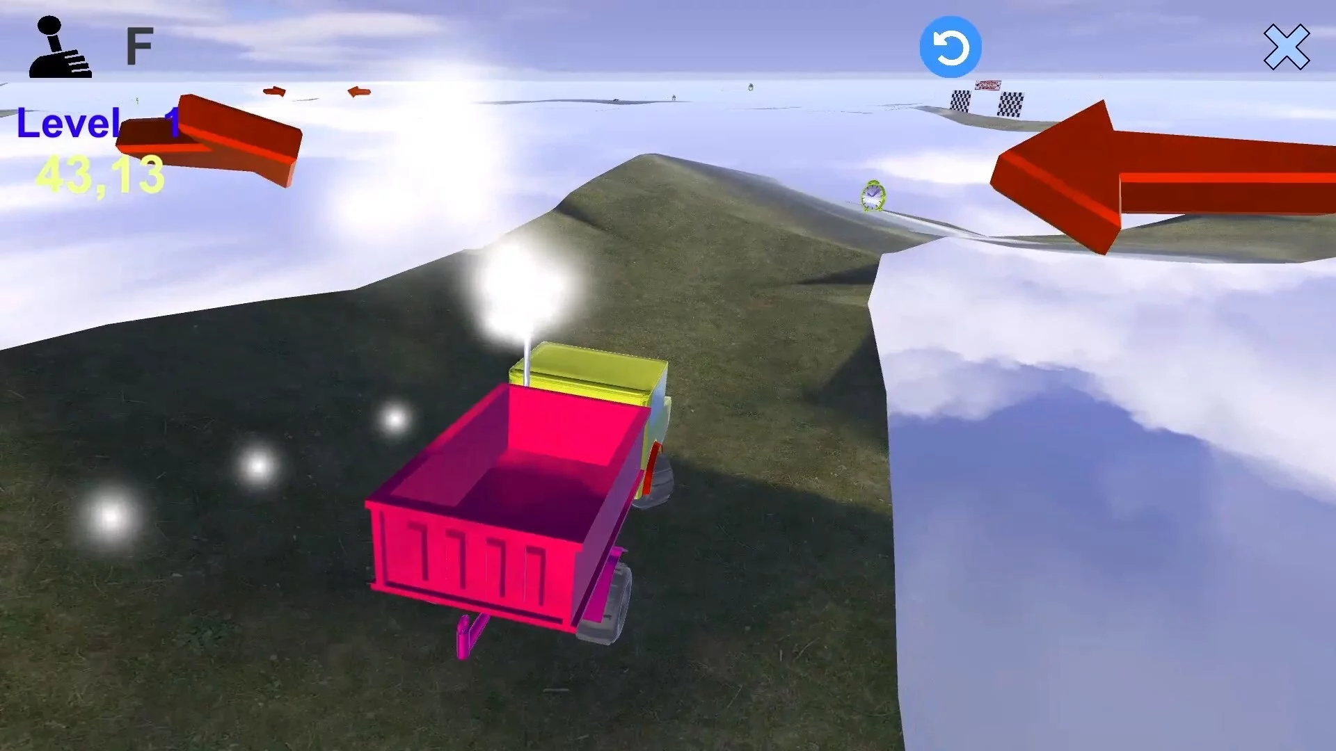Изображение игры: Truck Rally Hyper Hardcore
