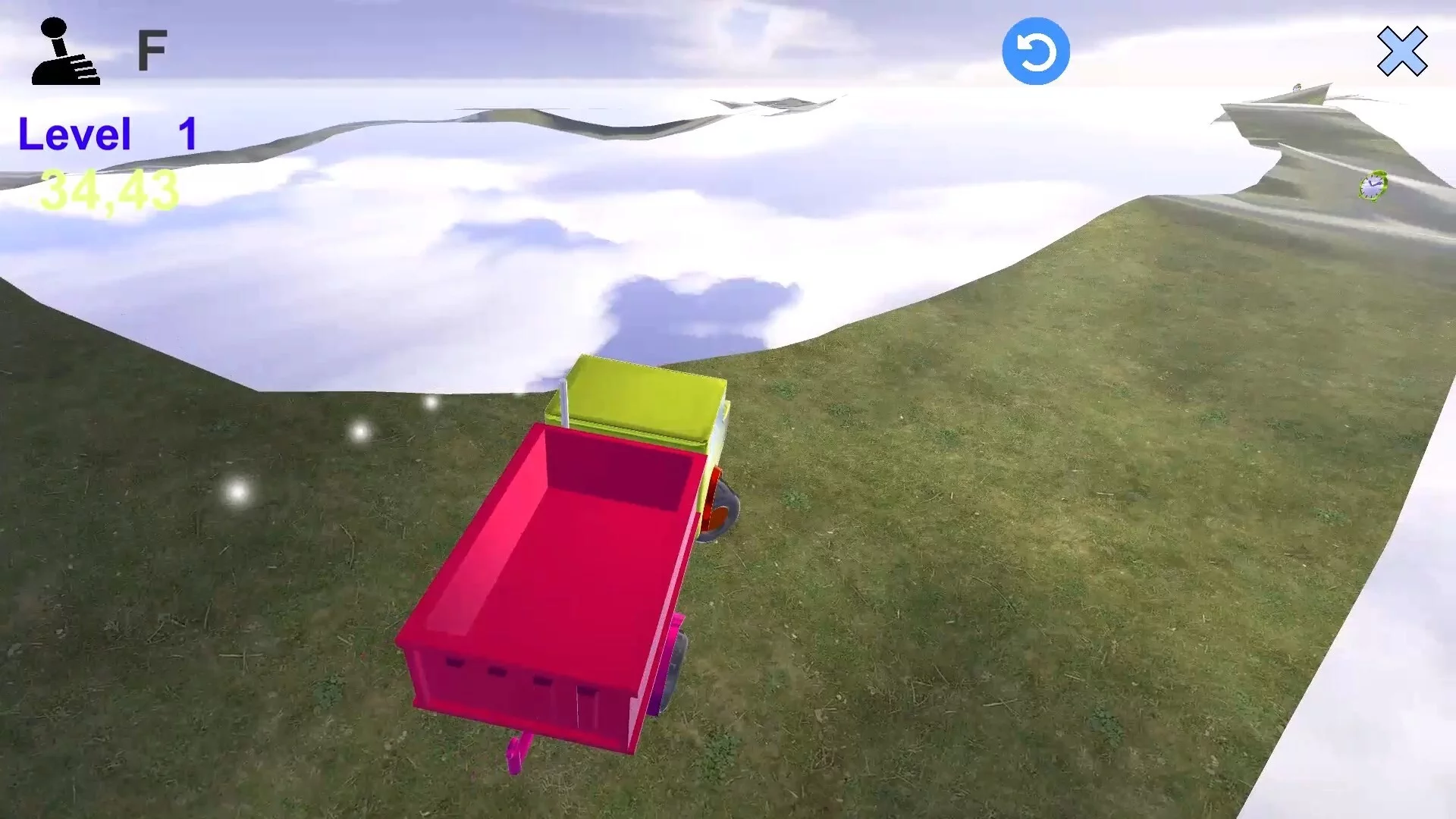 Изображение игры: Truck Rally Hyper Hardcore