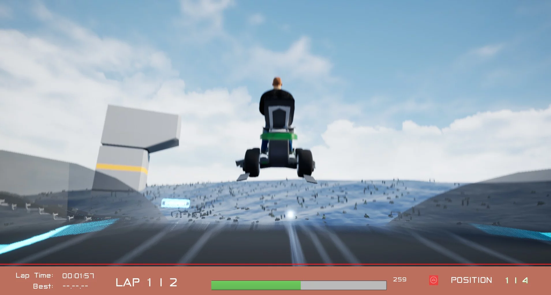 Изображение игры: Lawnmower Game: Space Race