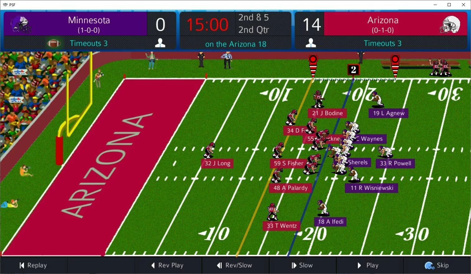 Изображение игры: Pro Strategy Football 2023