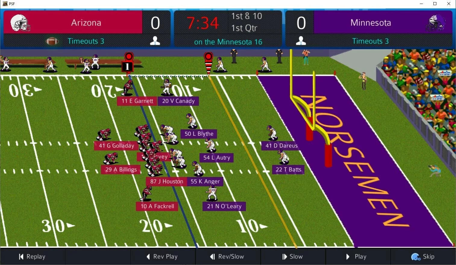 Изображение игры: Pro Strategy Football 2023