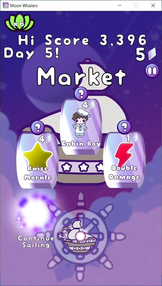 Изображение игры: Moon Whalers