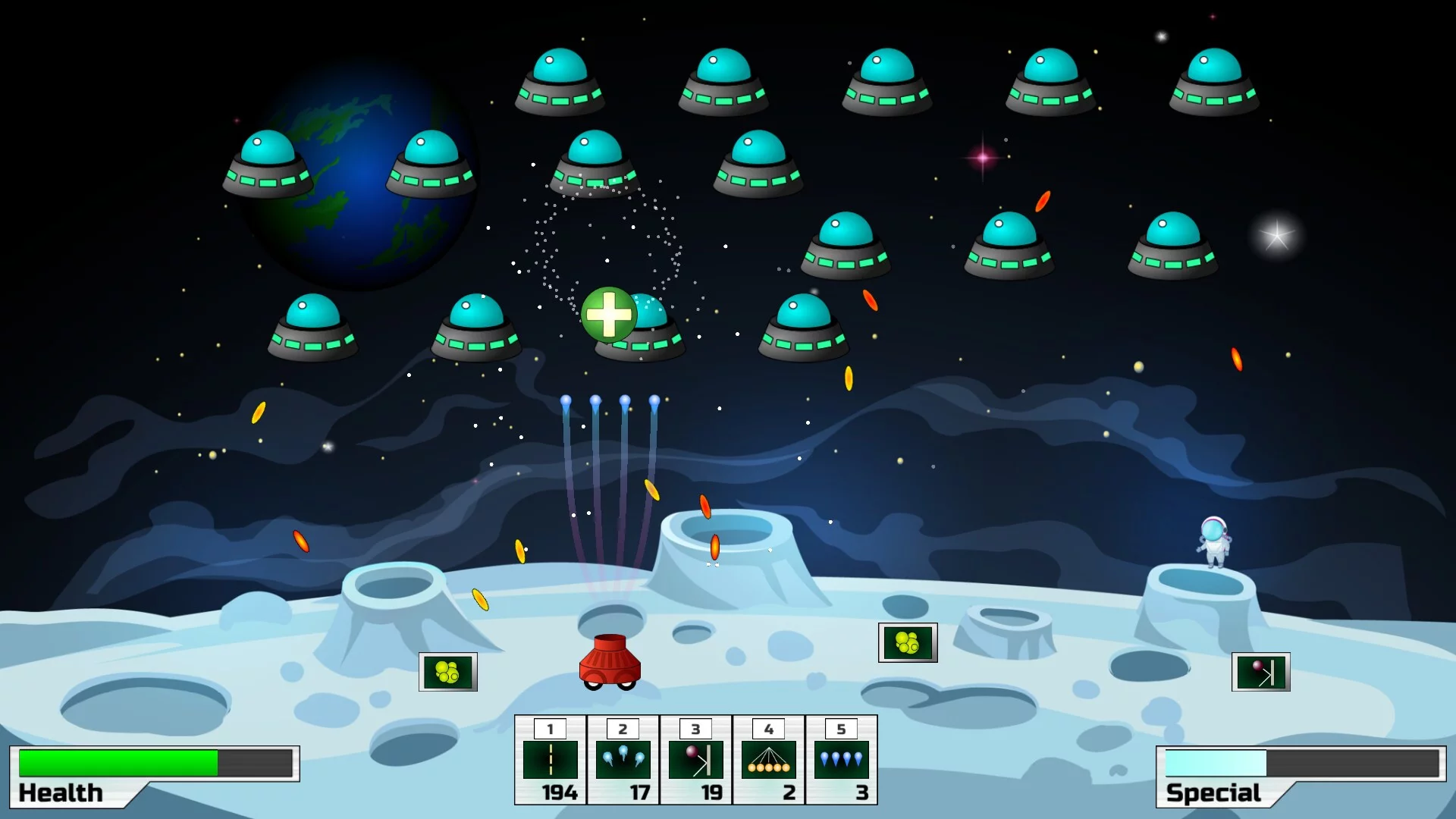 Изображение игры: Alien Decimation