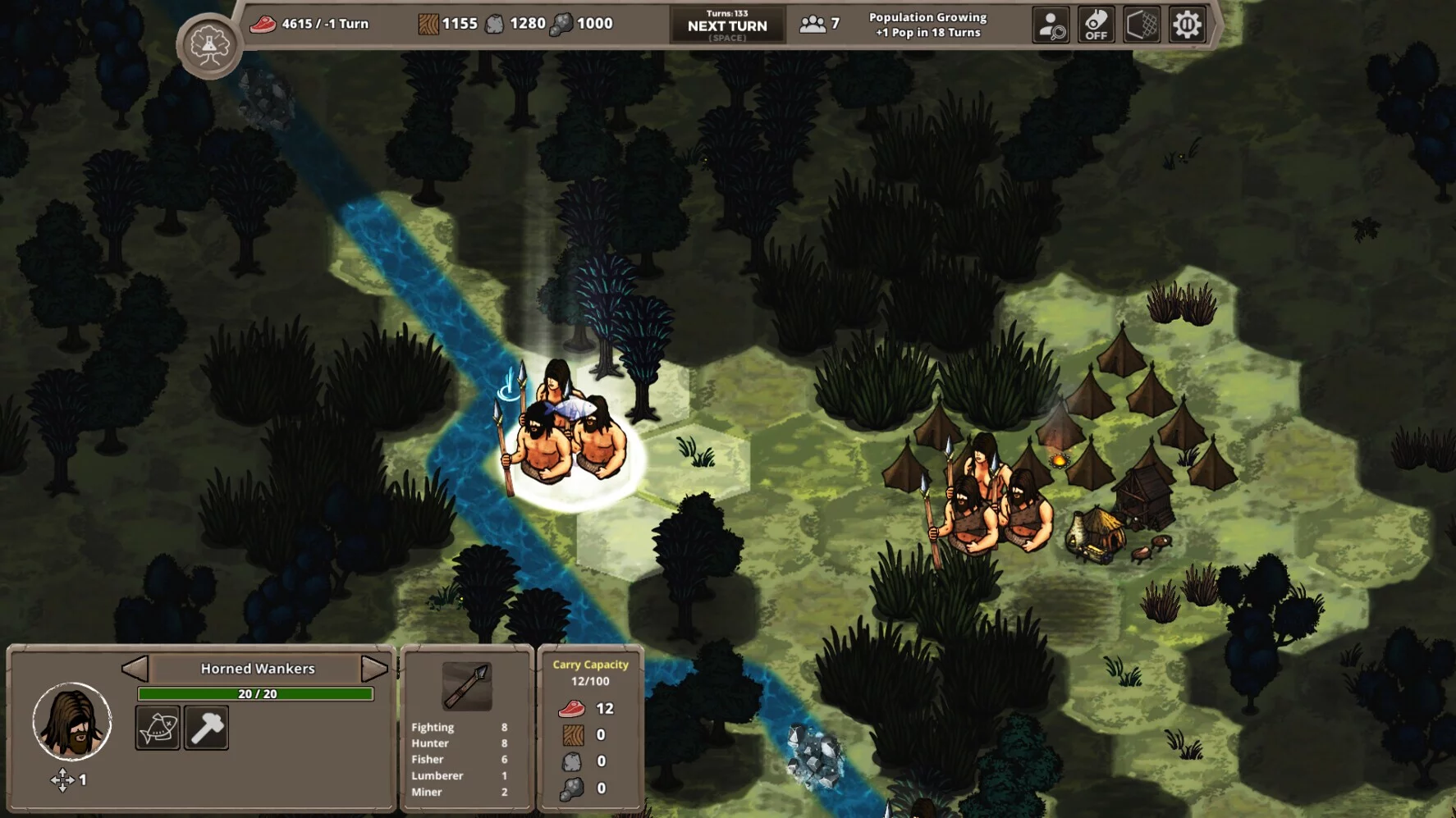 Изображение игры: Jurassic Clans