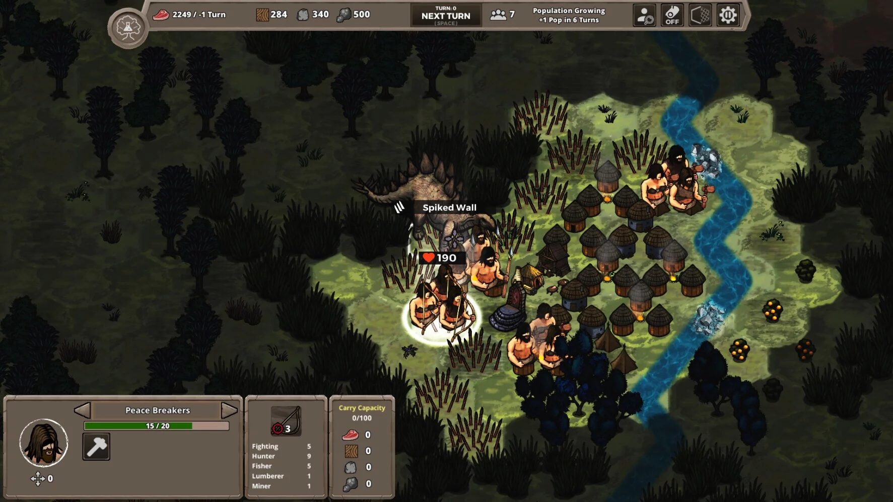 Изображение игры: Jurassic Clans