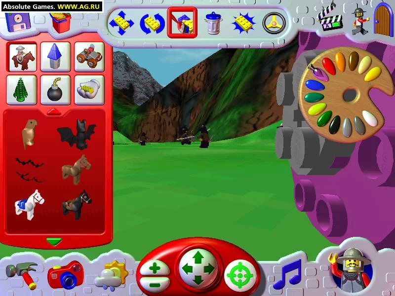 Изображение игры: LEGO Creator: Knight's Kingdom