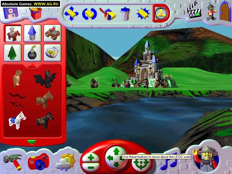 Изображение игры: LEGO Creator: Knight's Kingdom