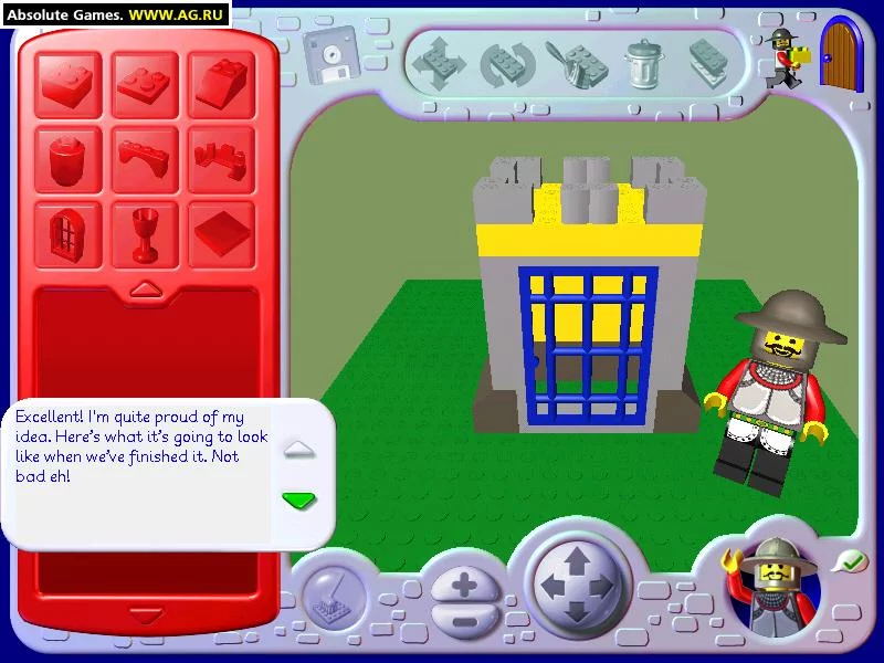 Изображение игры: LEGO Creator: Knight's Kingdom