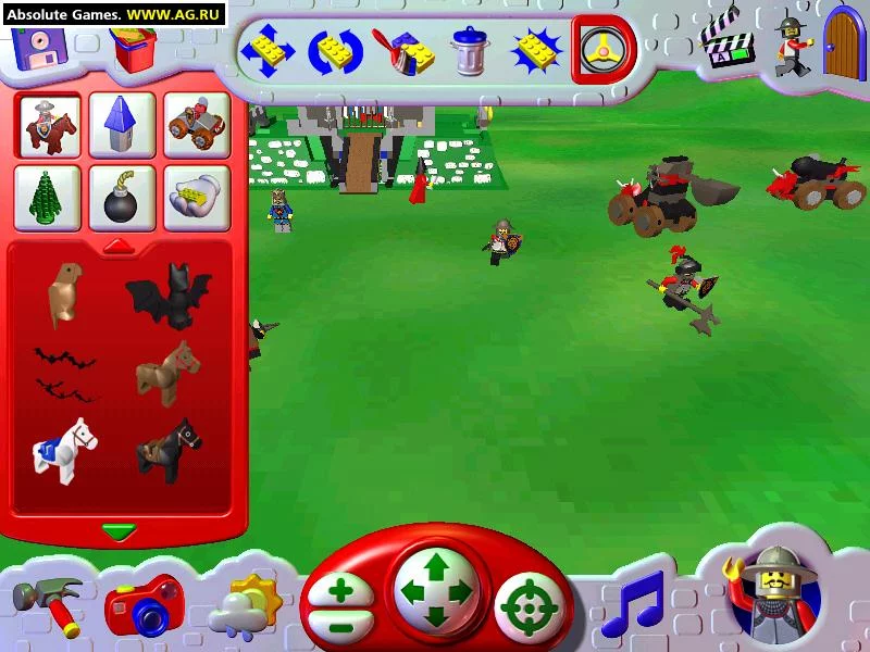 Изображение игры: LEGO Creator: Knight's Kingdom