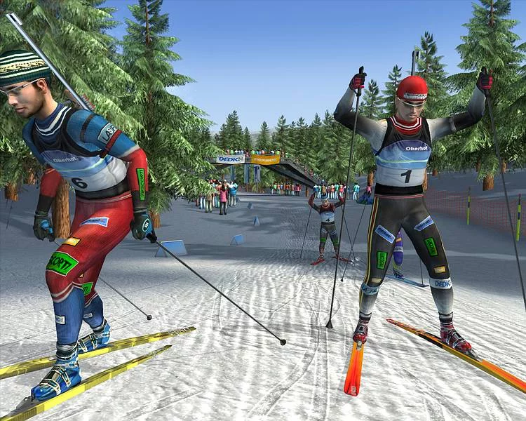 Изображение игры: RTL Biathlon 2008