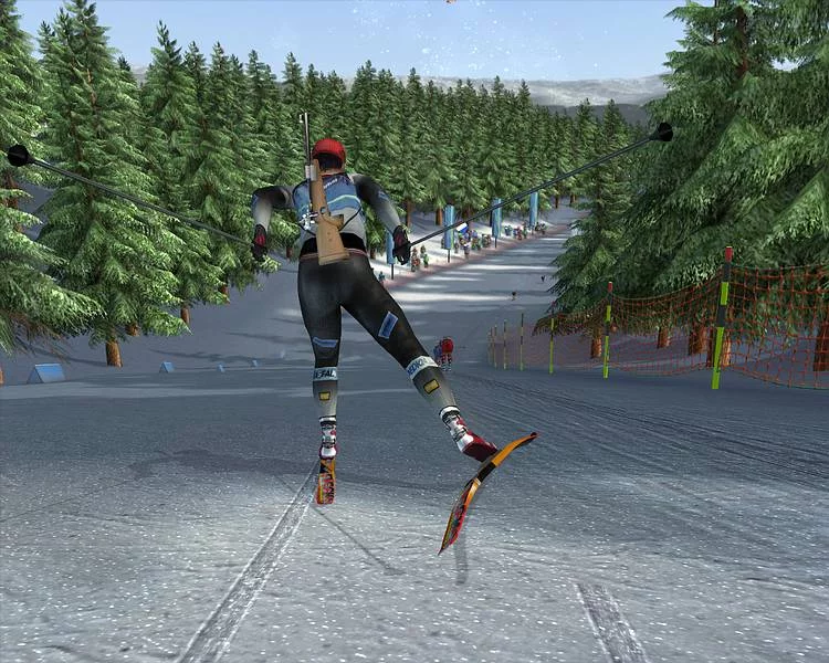 Изображение игры: RTL Biathlon 2008