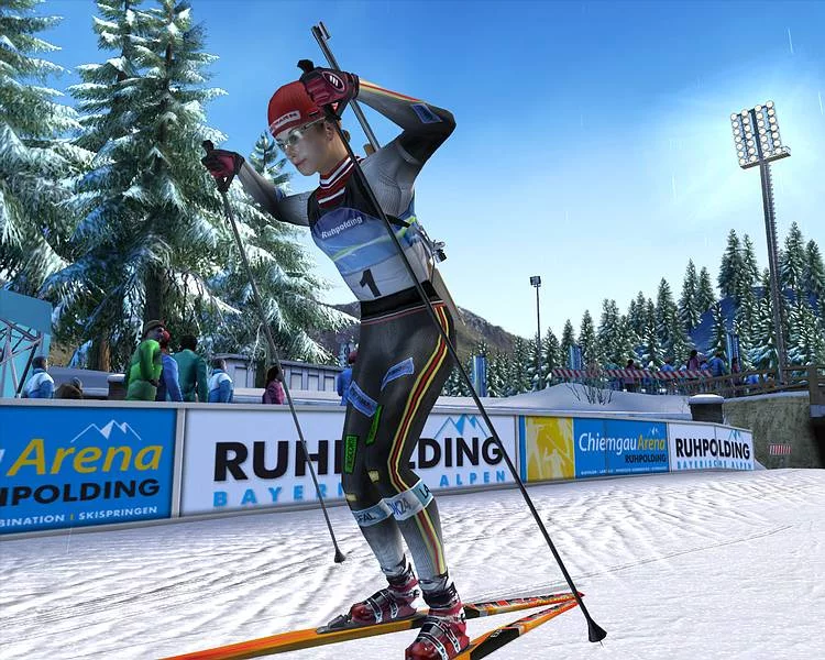 Изображение игры: RTL Biathlon 2008