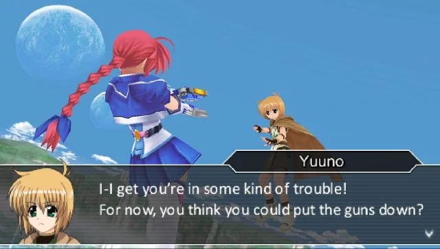 Изображение игры: Mahou Shoujo Nanoha A's Portable: The Gears of Destiny