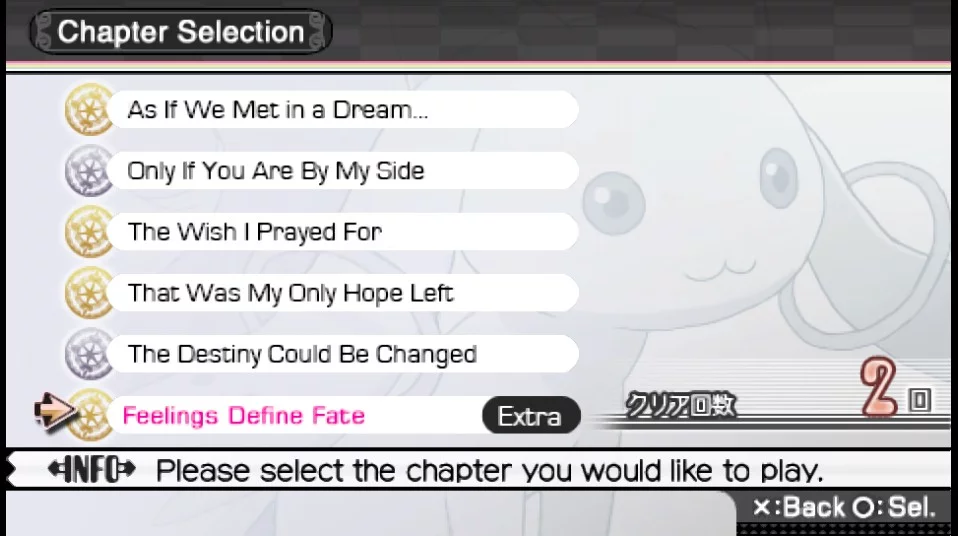 Изображение игры: Puella Magi Madoka Magica Portable