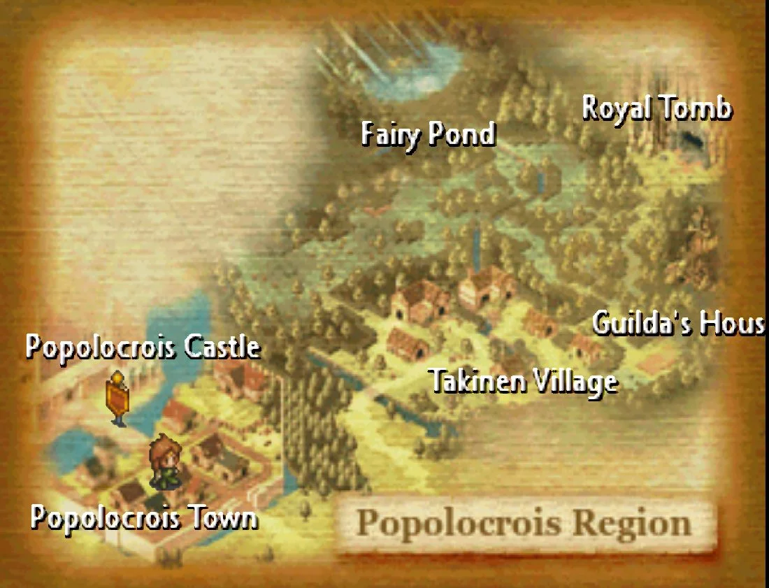 Изображение игры: PoPoLoCrois Monogatari II