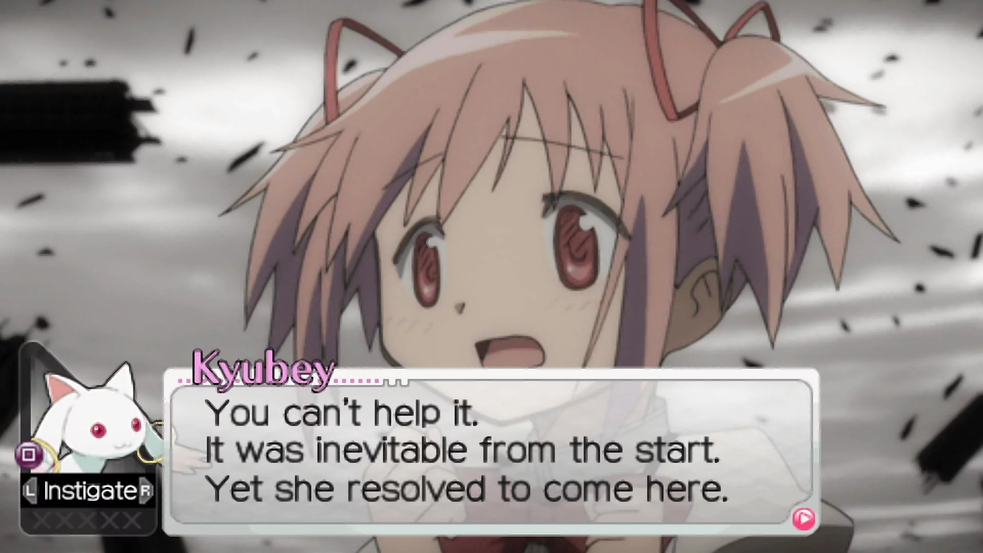 Изображение игры: Puella Magi Madoka Magica Portable