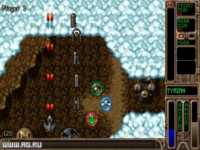 Изображение игры: Tyrian