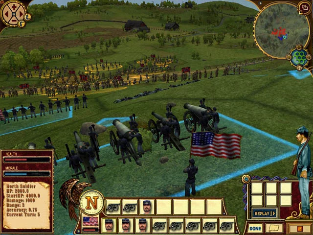 Изображение игры: American Civil War: Gettysburg