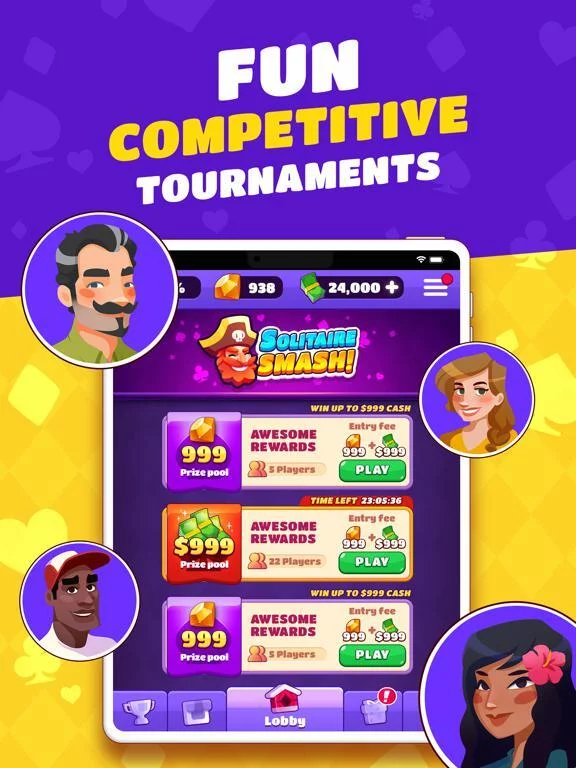 Изображение игры: Solitaire Smash