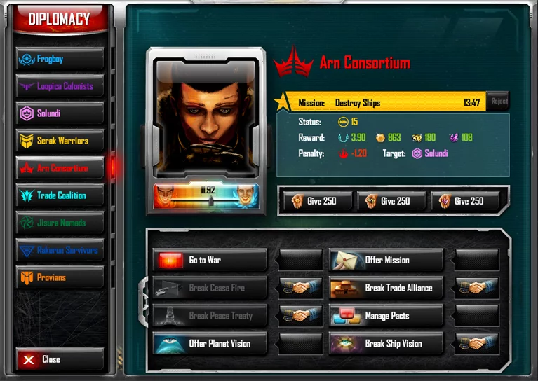 Изображение игры: Sins of a Solar Empire: Diplomacy
