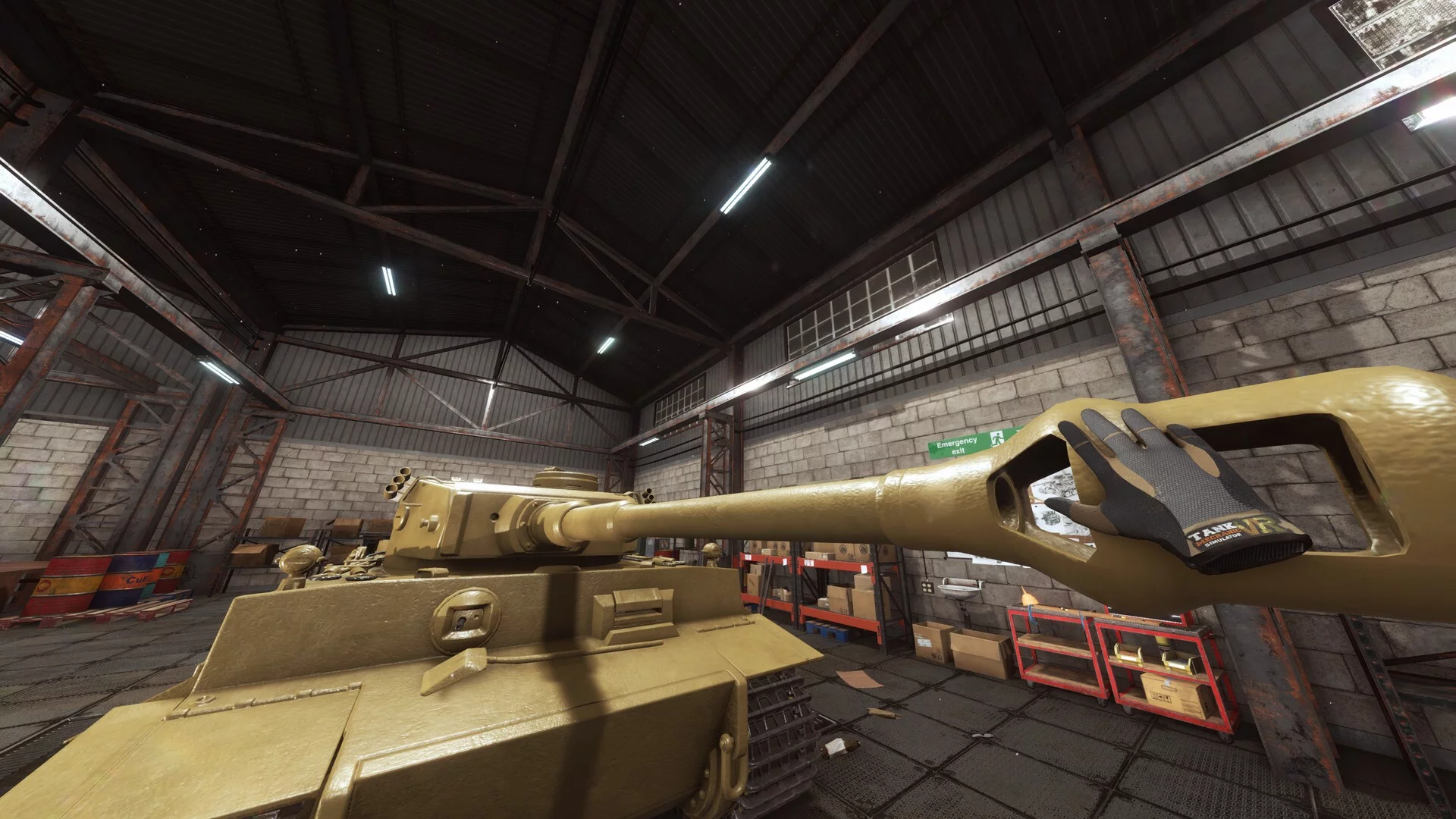 Изображение игры: Tank Mechanic Simulator VR