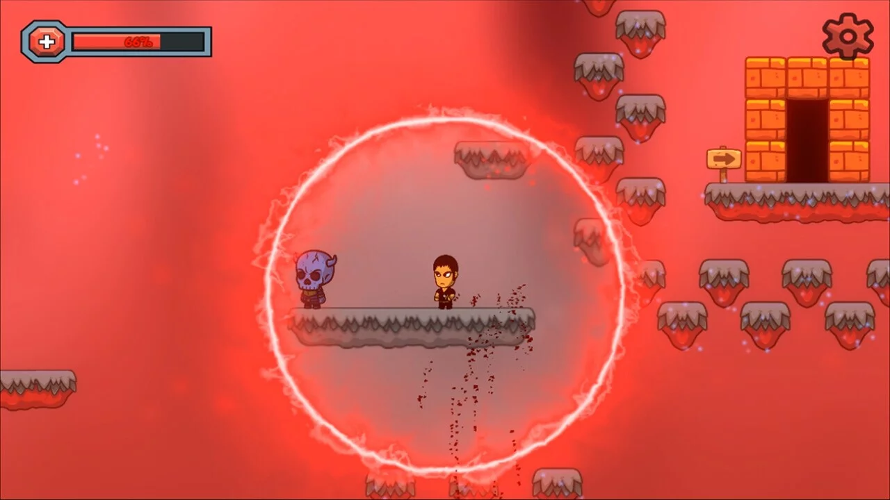Изображение игры: Cross the Hell master