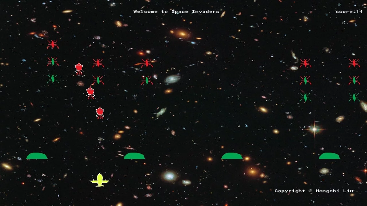 Изображение игры: space spider