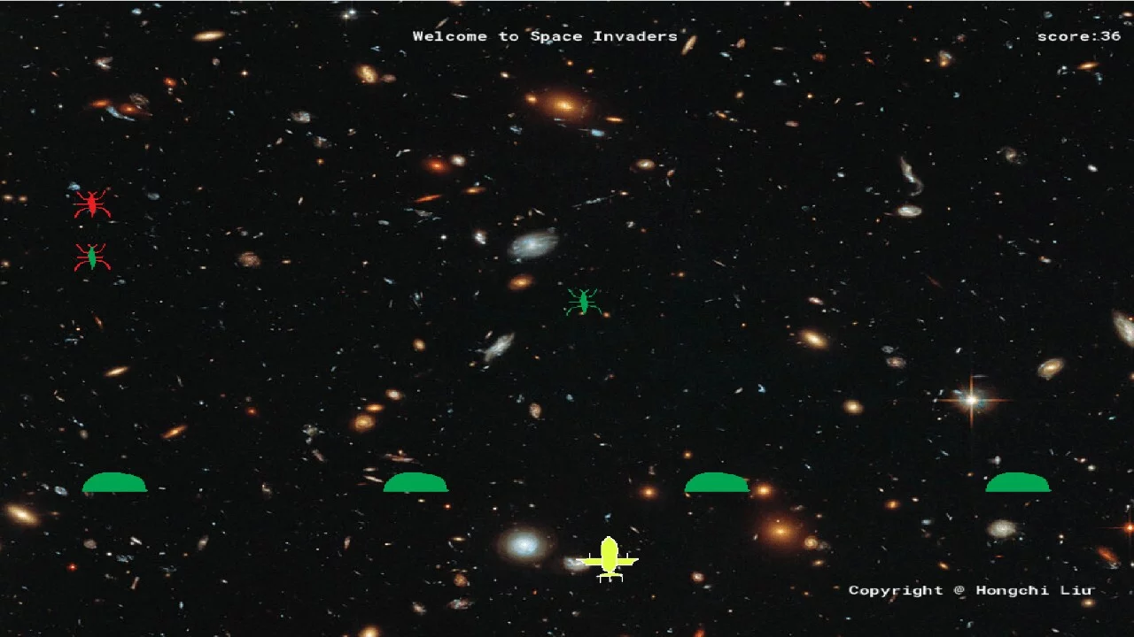 Изображение игры: space spider