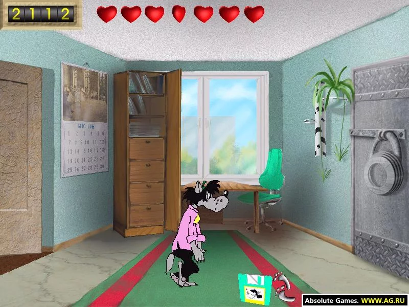 Изображение игры: Ну, погоди! Выпуск 2. Круглый счет