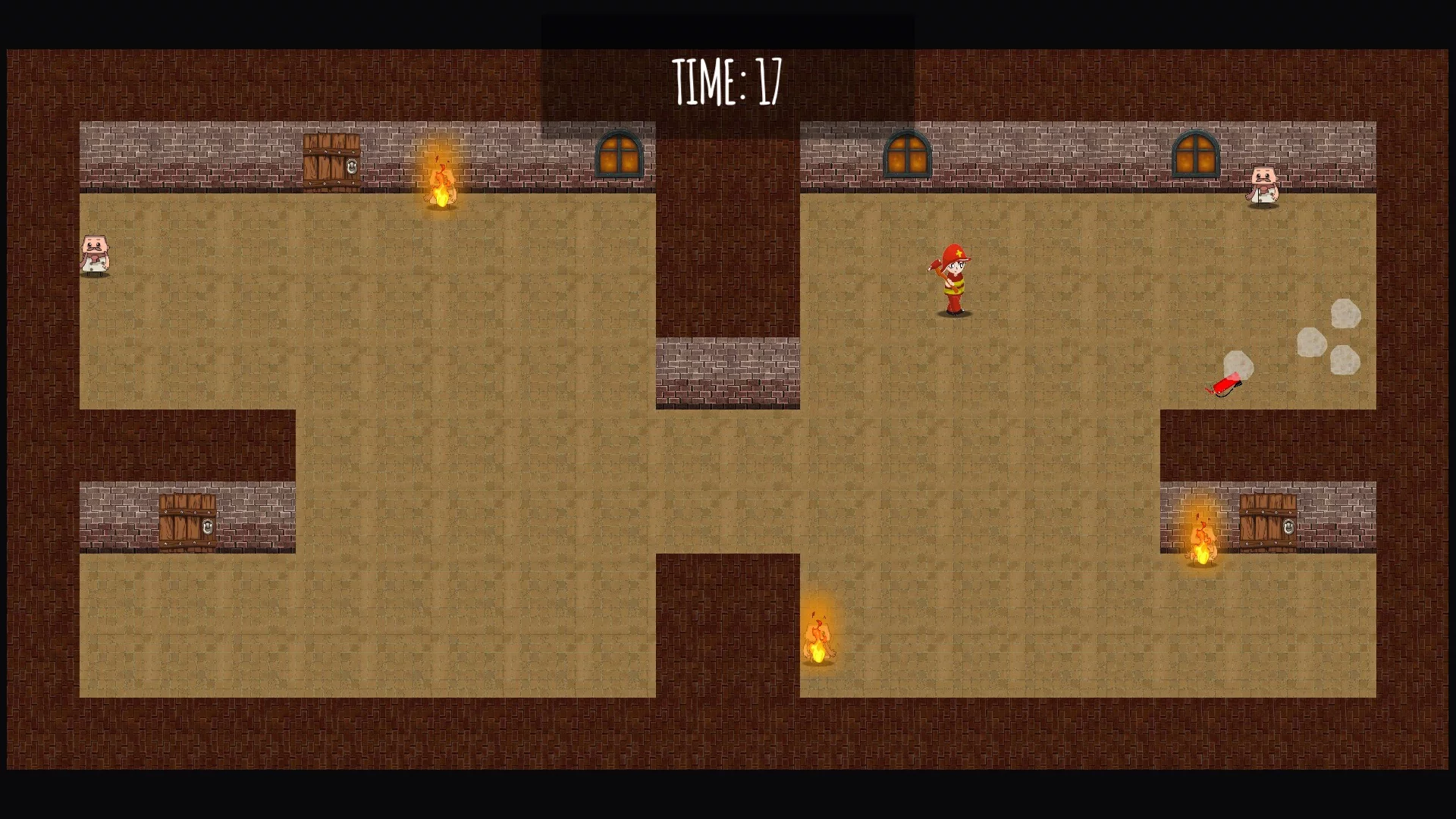 Изображение игры: Agile firefighter
