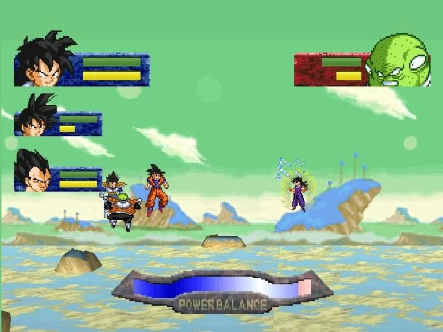 Изображение игры: Dragon Ball Z: Idainaru Dragon Ball Densetsu